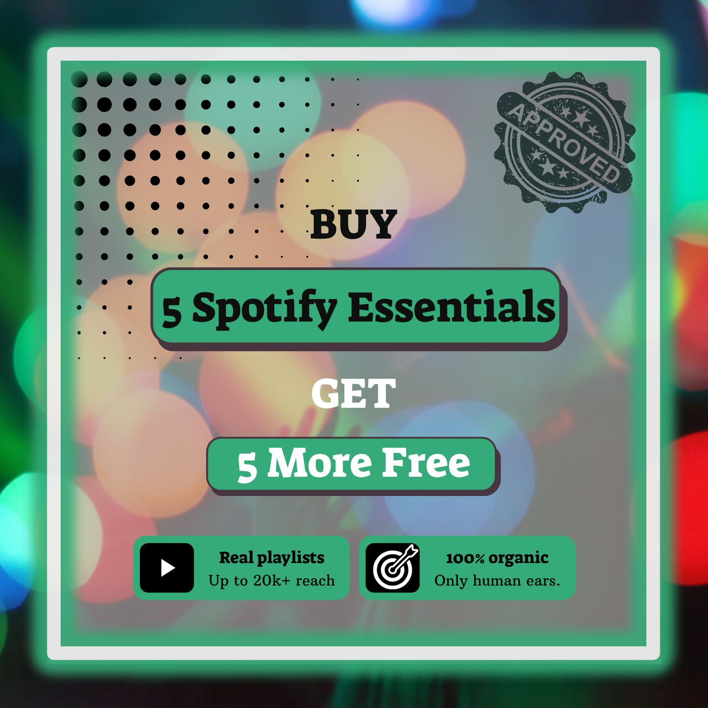 5x5 Spotify Essential Promo